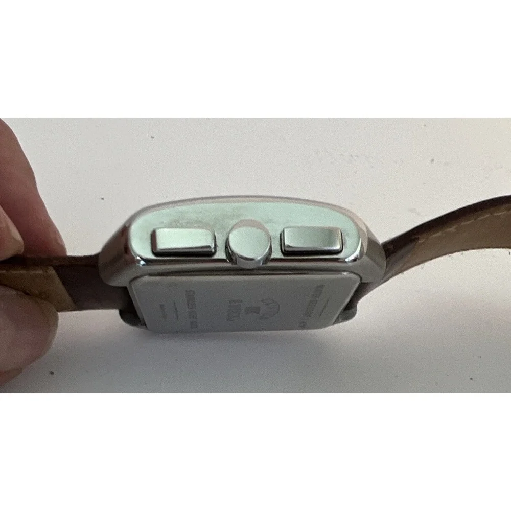 Cutter & Buck Chronograph Wristwatch Stainless Steel Back Leather Not Tested - Picture 6 of 16